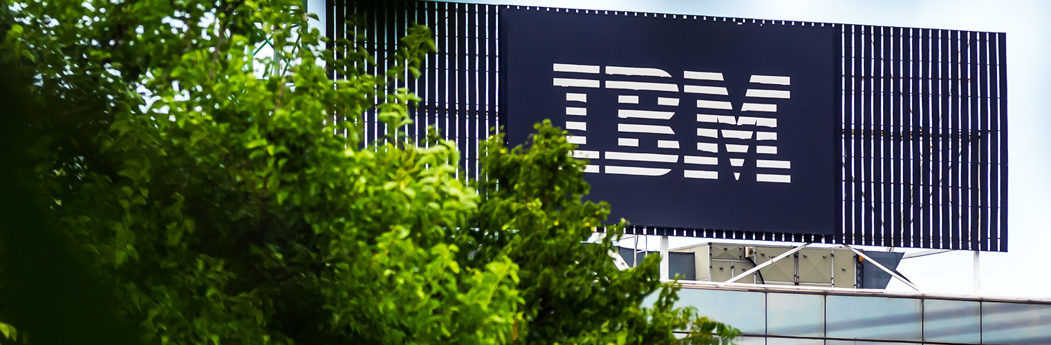 IBM shares are falling after the release.