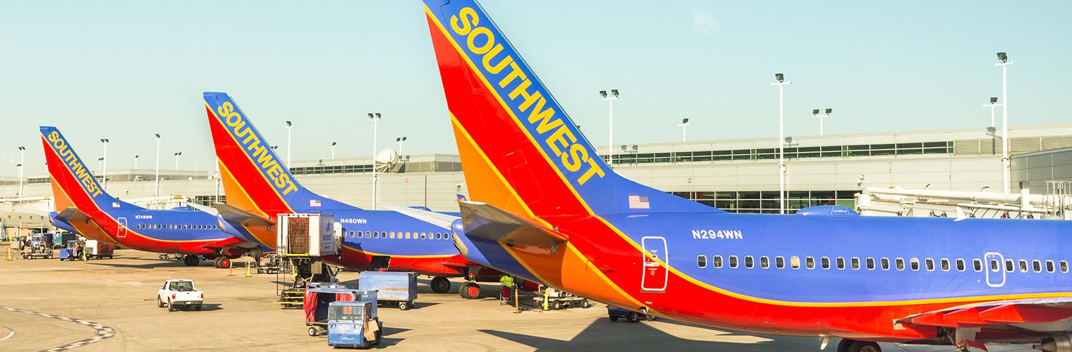 Southwest Airlines shares slumped due to flight cancellations